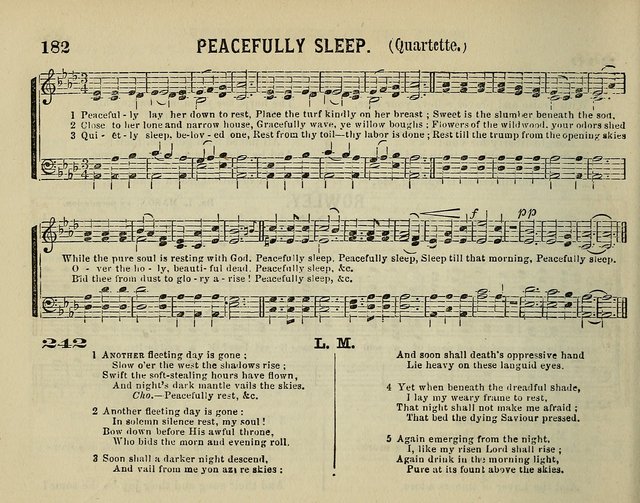 The Plymouth Sabbath School Collection of Hymns and Tunes page 182