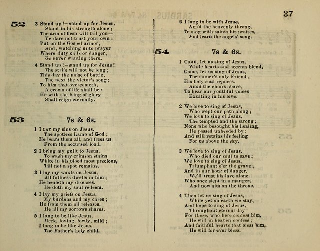 The Plymouth Sabbath School Collection of Hymns and Tunes page 37