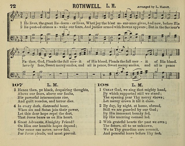 The Plymouth Sabbath School Collection of Hymns and Tunes page 72