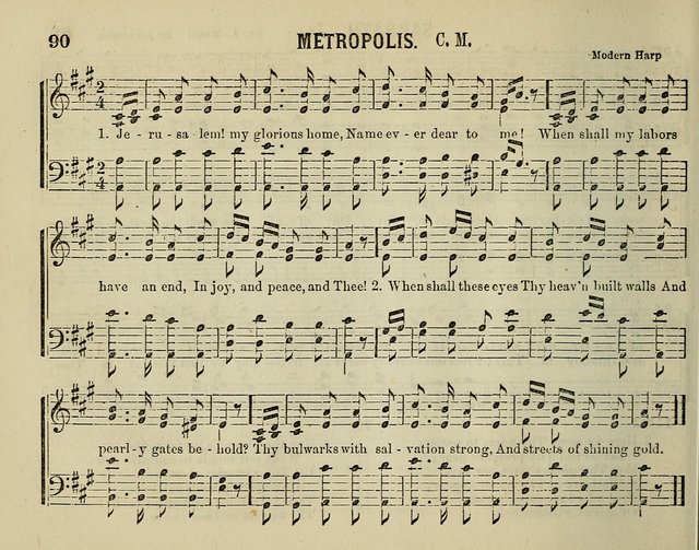 The Plymouth Sabbath School Collection of Hymns and Tunes page 90