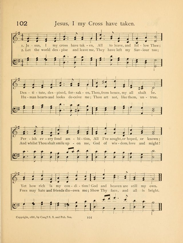 Pilgrim Songs: for the Sunday School page 101