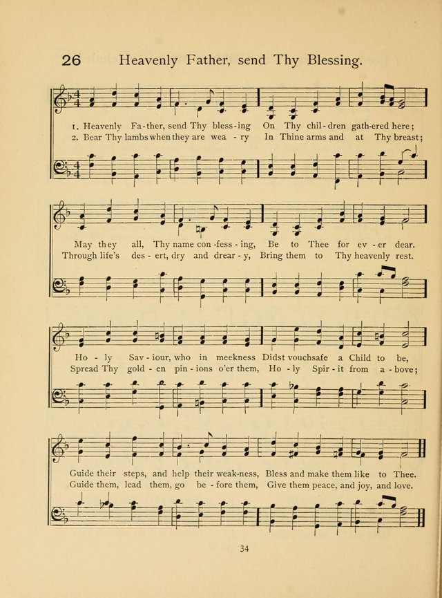 Pilgrim Songs: for the Sunday School page 34