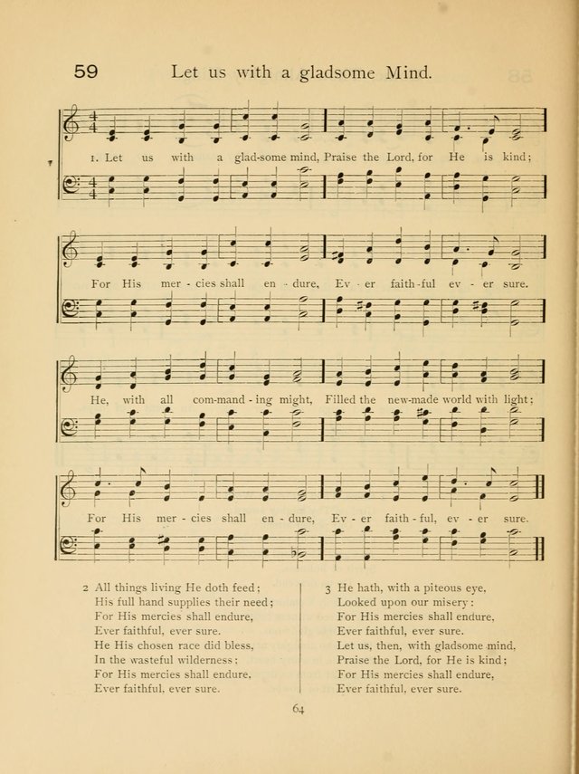 Pilgrim Songs: for the Sunday School page 64