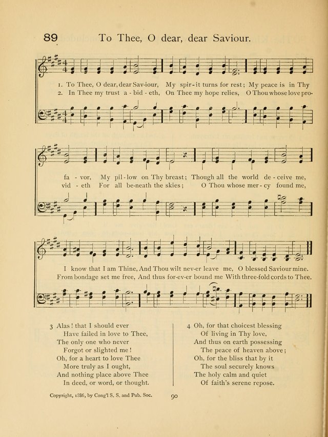 Pilgrim Songs: for the Sunday School page 90
