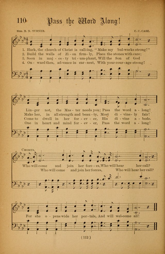 The Portfolio of Sunday School Songs page 112