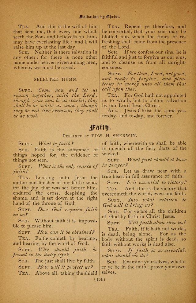 The Portfolio of Sunday School Songs page 154
