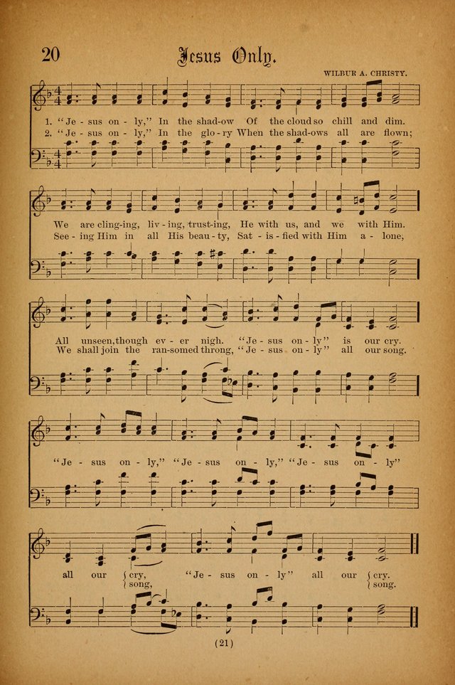 The Portfolio of Sunday School Songs page 21