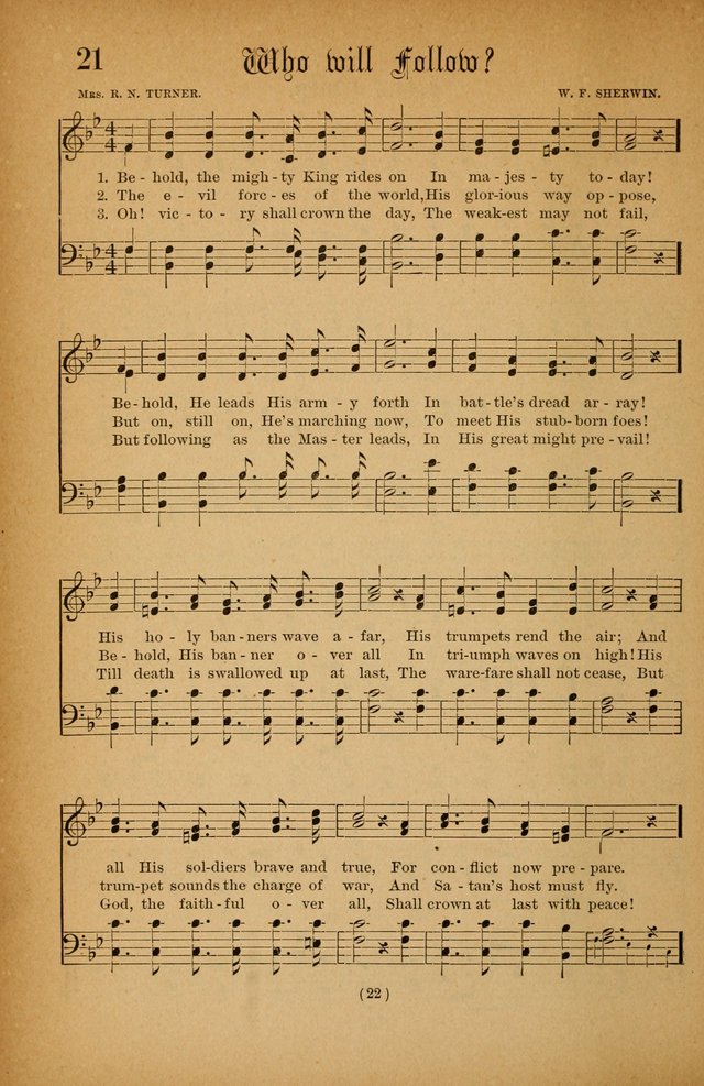 The Portfolio of Sunday School Songs page 22