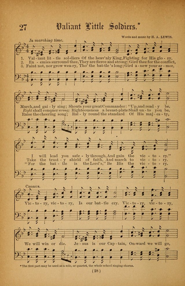 The Portfolio of Sunday School Songs page 28