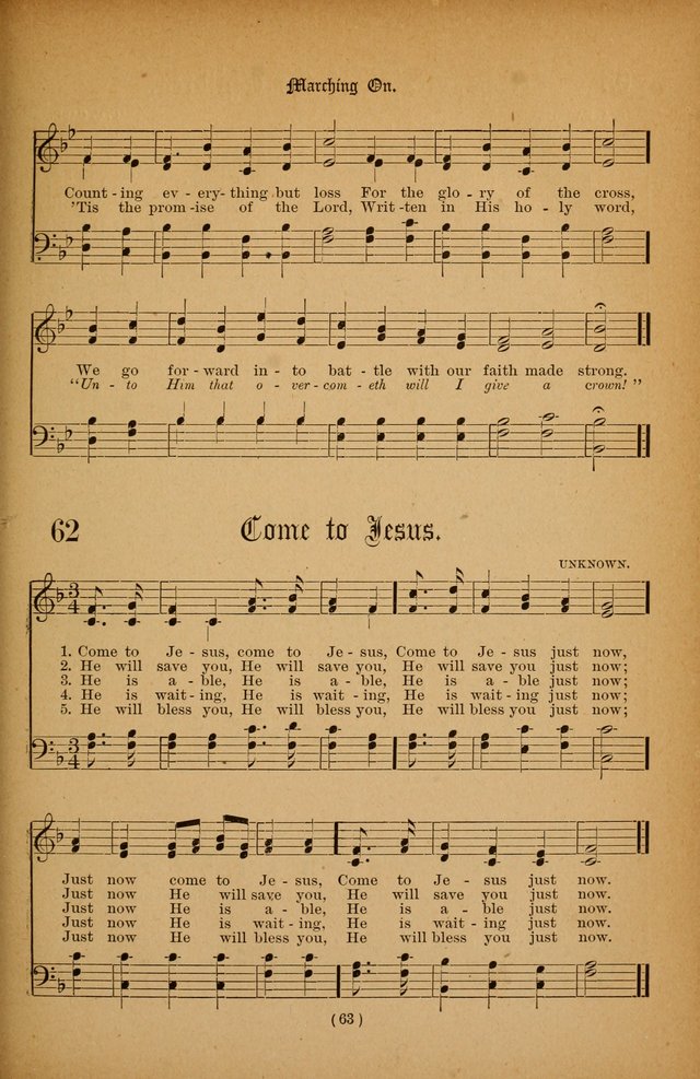 The Portfolio of Sunday School Songs page 63
