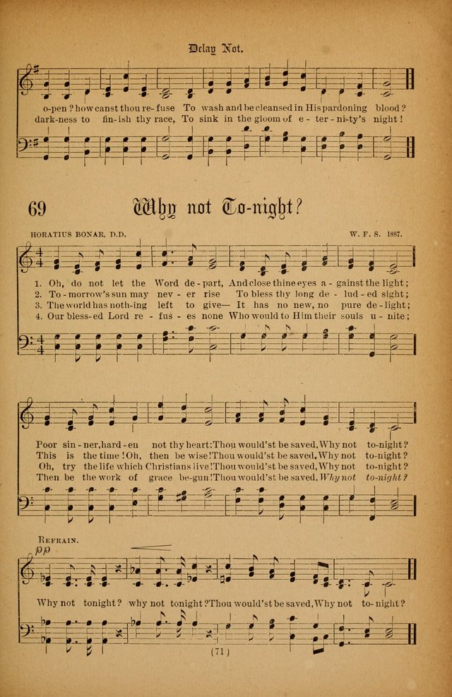 The Portfolio of Sunday School Songs page 71