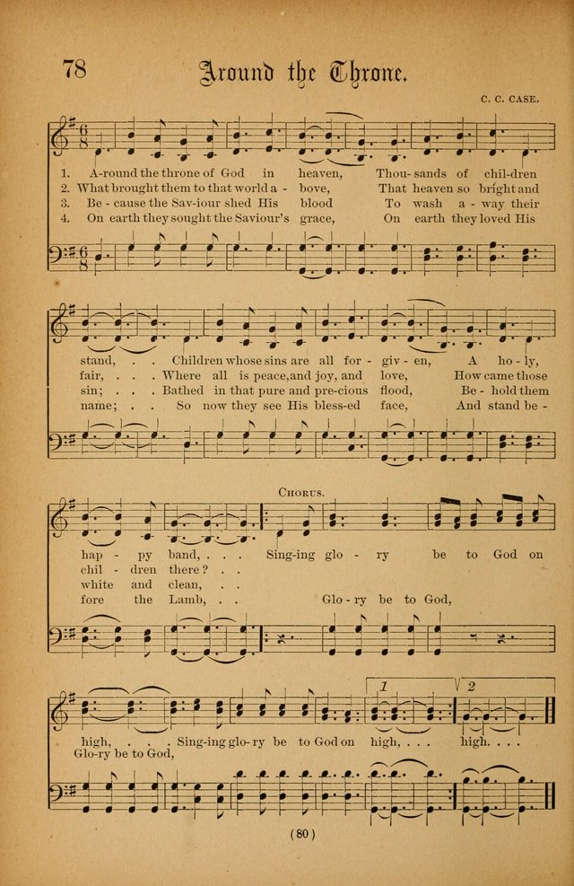 The Portfolio of Sunday School Songs page 80