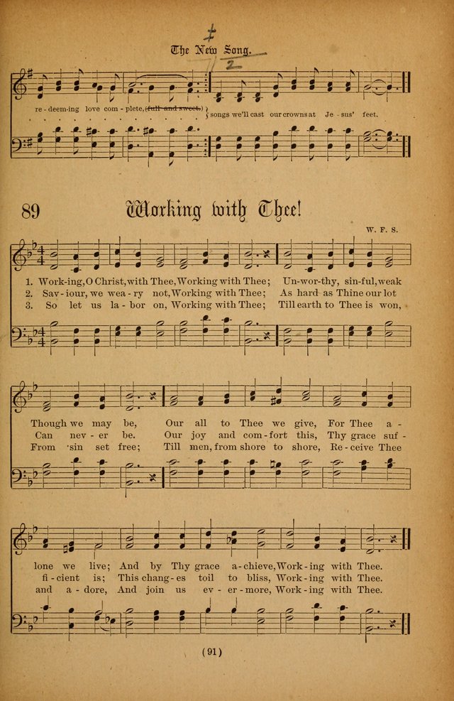 The Portfolio of Sunday School Songs page 91