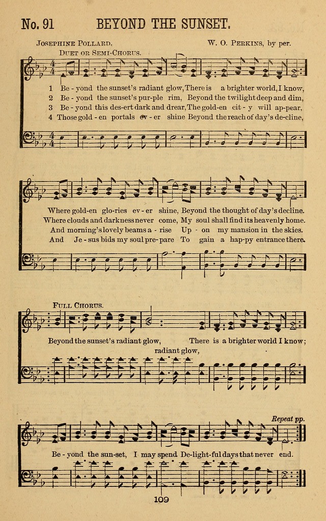 Pure Songs for Sunday-Schools page 116