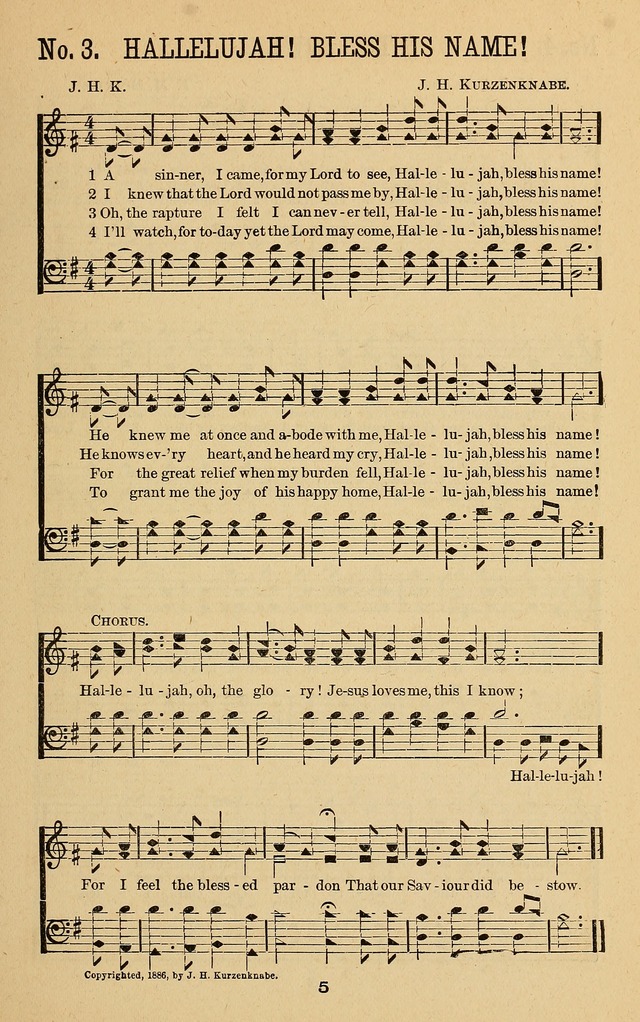 Pure Songs for Sunday-Schools page 12
