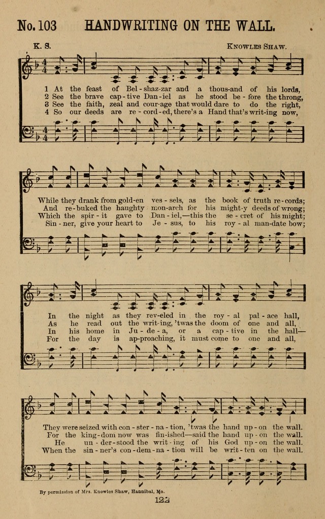Pure Songs for Sunday-Schools page 129