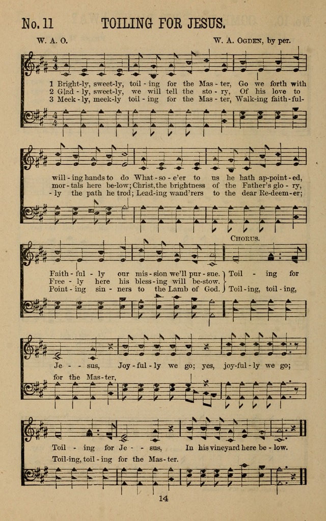 Pure Songs for Sunday-Schools page 21