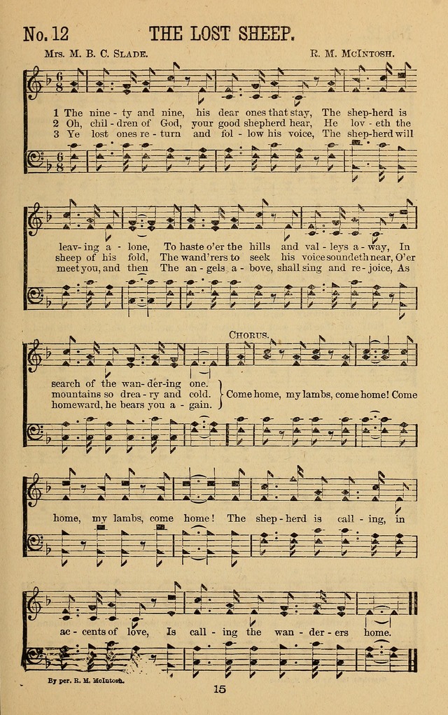 Pure Songs for Sunday-Schools page 22