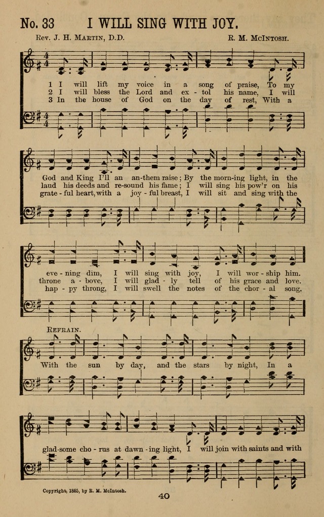 Pure Songs for Sunday-Schools page 47