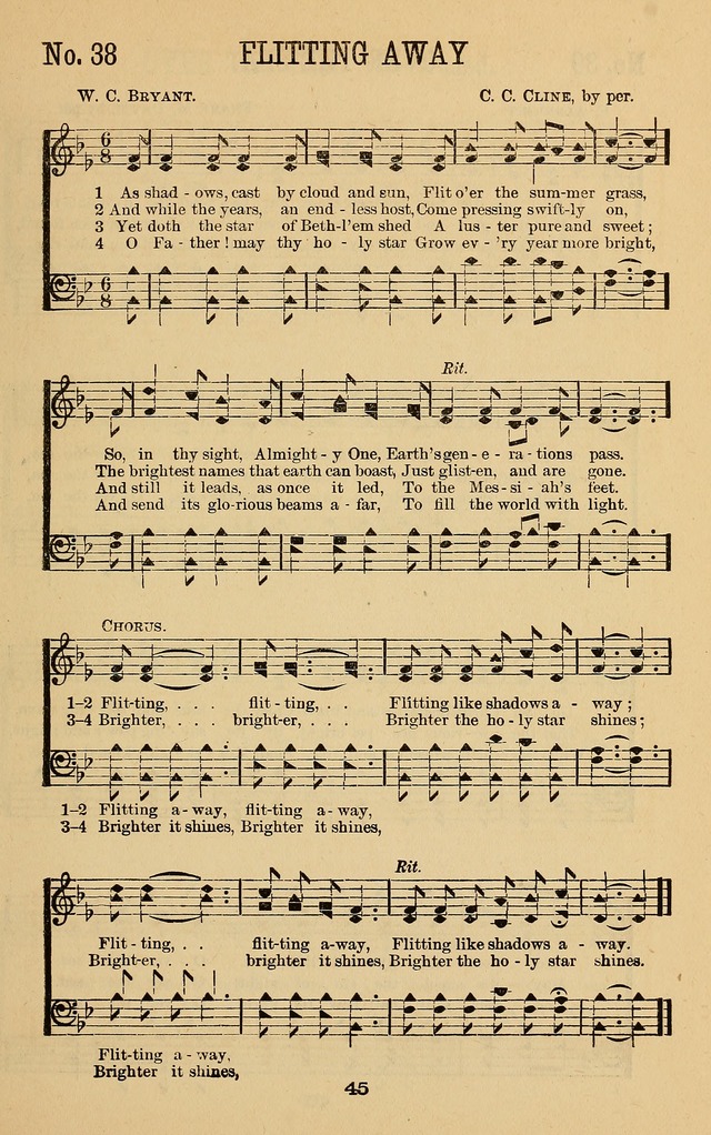 Pure Songs for Sunday-Schools page 52