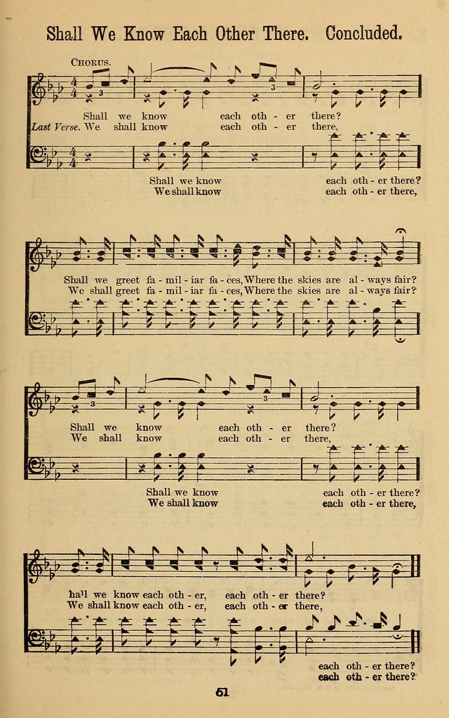 Pure Songs for Sunday-Schools page 58