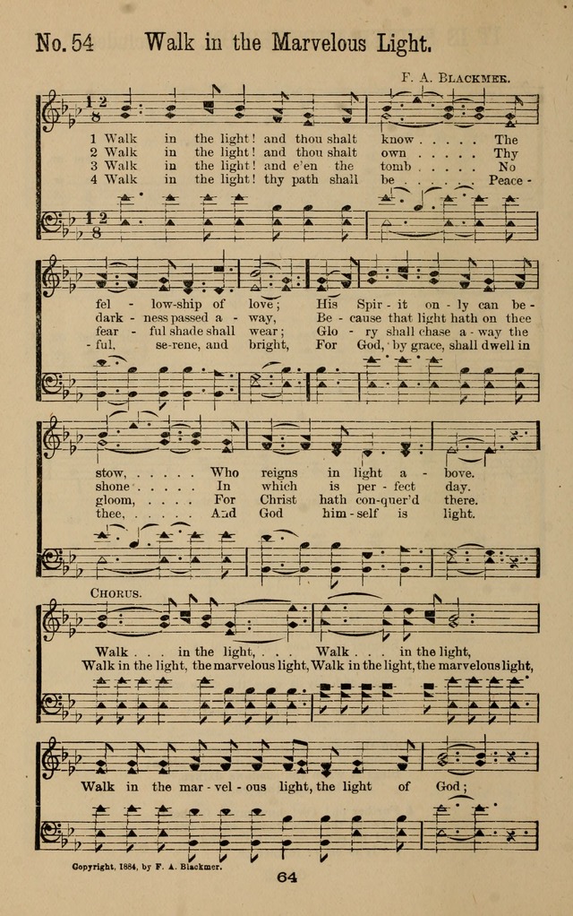 Pure Songs for Sunday-Schools page 71