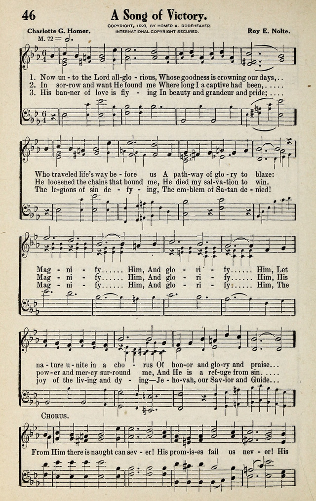 Progressive Sunday School Songs page 46