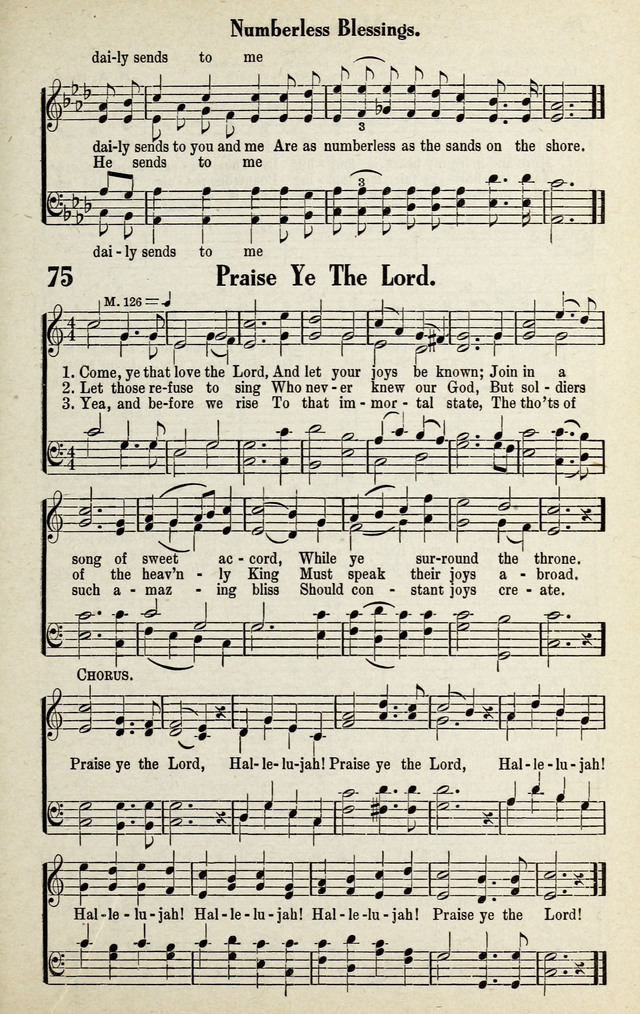 Progressive Sunday School Songs page 75