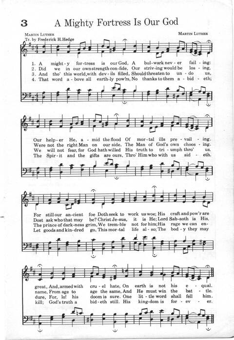 Praise and Worship: a gospel hymnal page 3