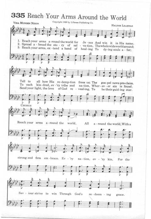 Praise and Worship: a gospel hymnal page 320
