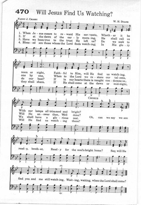 Praise and Worship: a gospel hymnal page 449