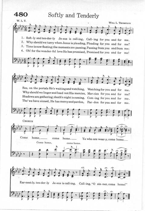 Praise and Worship: a gospel hymnal page 459