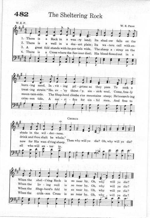 Praise and Worship: a gospel hymnal page 461