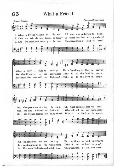 Praise and Worship: a gospel hymnal page 51