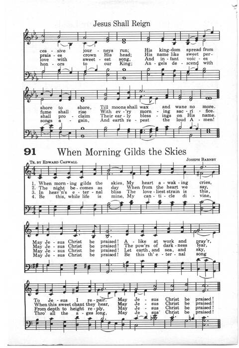 Praise and Worship: a gospel hymnal page 73