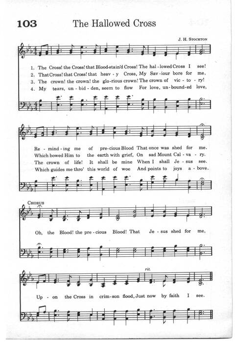 Praise and Worship: a gospel hymnal page 83