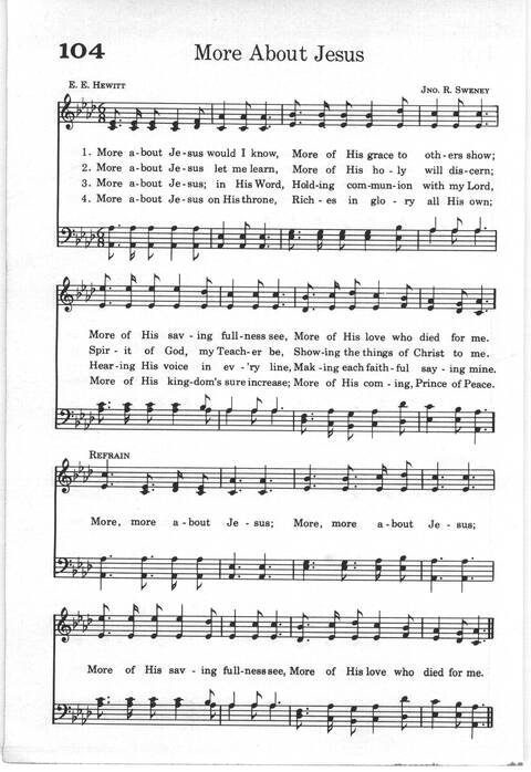 Praise and Worship: a gospel hymnal page 84