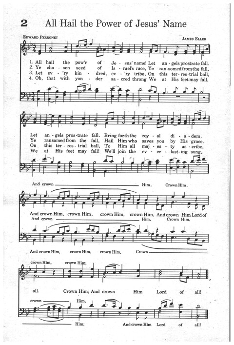 Praise and Worship: the Nazarene Hymnal page 2