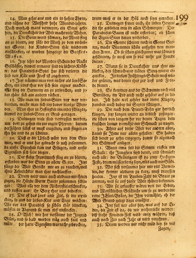 Paradisisches Wunder-Spiel: welches sich in diesen letzen zeiten und tagen in denen abend, ländischen welt-theisen, als en vorspiel der nemen welt hervorgethan page 207