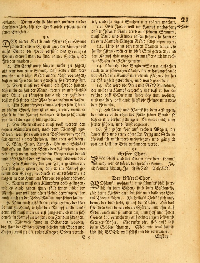 Paradisisches Wunder-Spiel: welches sich in diesen letzen zeiten und tagen in denen abend, ländischen welt-theisen, als en vorspiel der nemen welt hervorgethan page 29