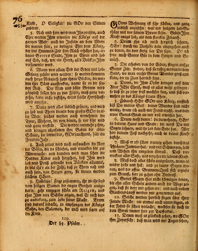 Paradisisches Wunder-Spiel: welches sich in diesen letzen zeiten und tagen in denen abend, ländischen welt-theisen, als en vorspiel der nemen welt hervorgethan page 84