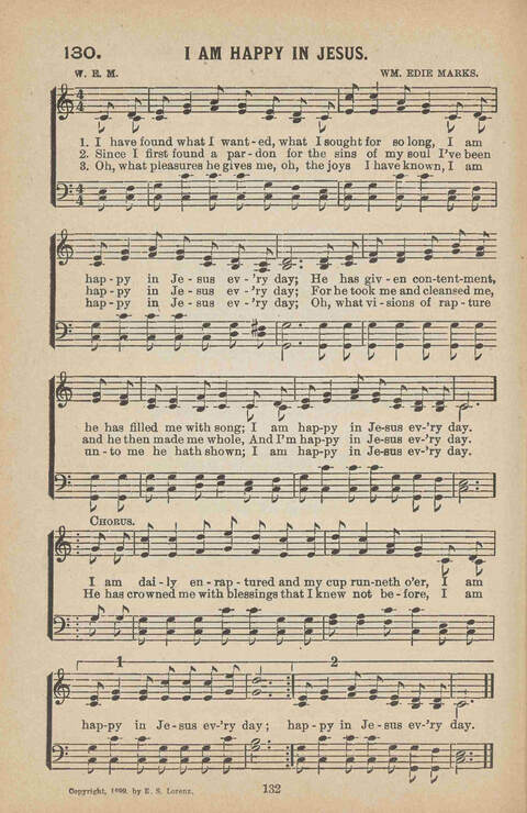 Praise Ye: a collection of sacred songs page 132