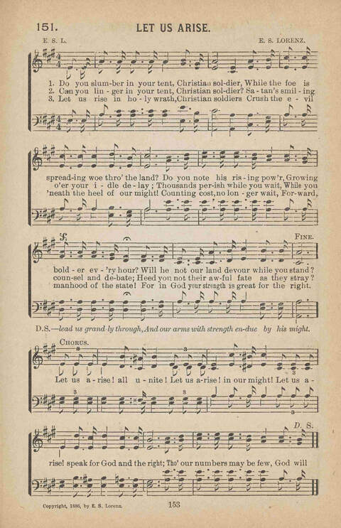 Praise Ye: a collection of sacred songs page 153