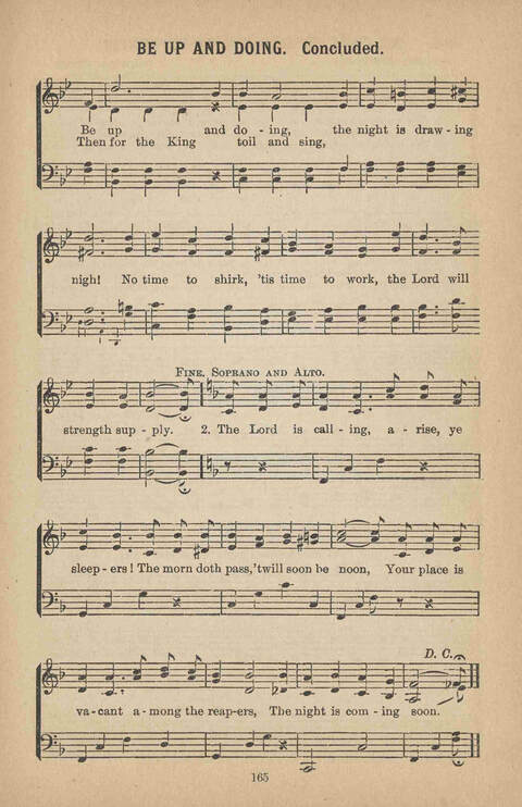 Praise Ye: a collection of sacred songs page 165