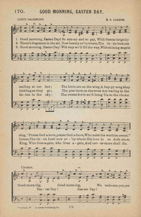 Praise Ye: a collection of sacred songs page 174
