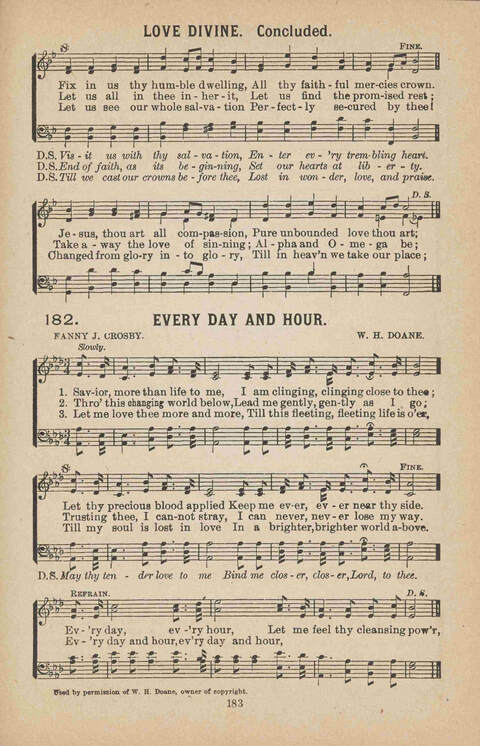 Praise Ye: a collection of sacred songs page 183