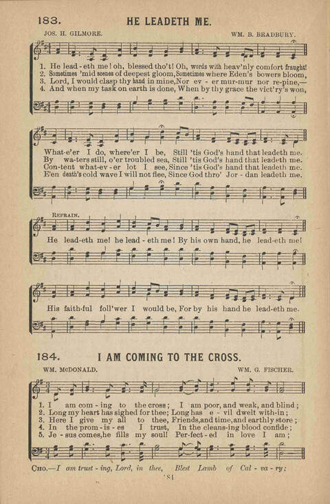 Praise Ye: a collection of sacred songs page 184