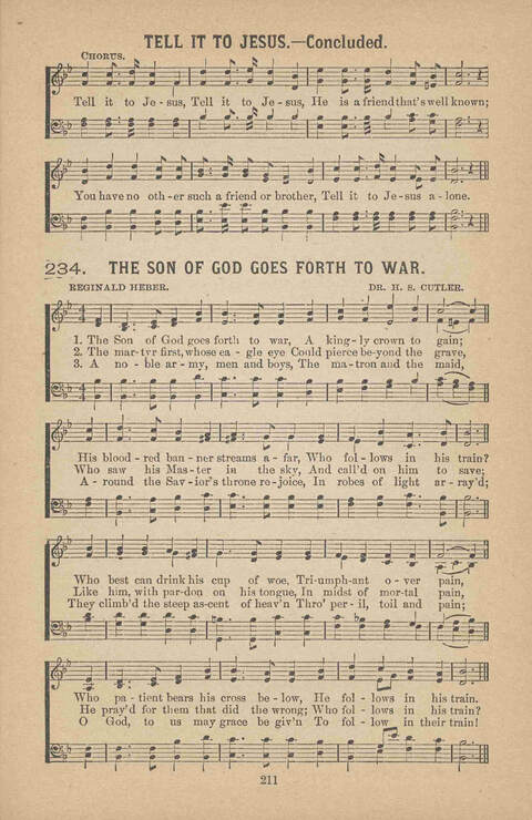Praise Ye: a collection of sacred songs page 211