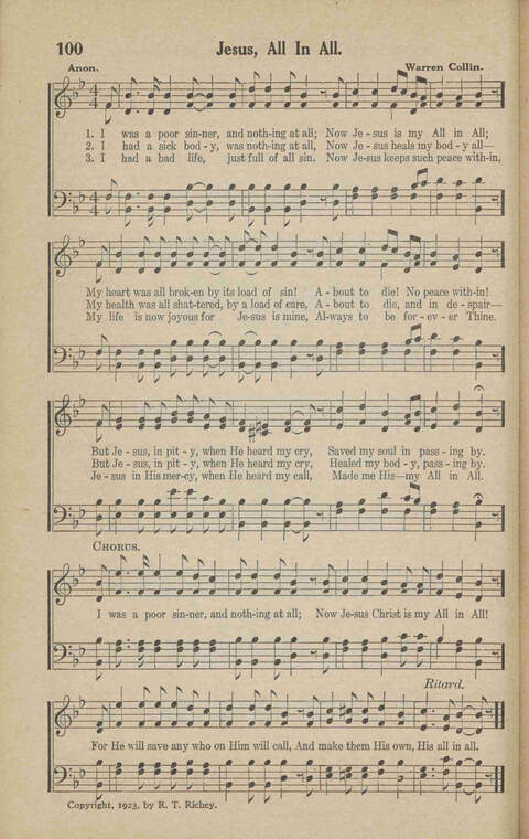 Praises In Song page 100