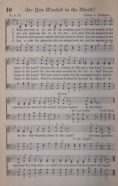 Reapers: Embracing the Choicest Gospel Songs and Standard Hymns, New & Old page 10